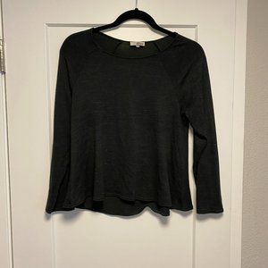 Wilfred Free Black Long Sleeve Shirt